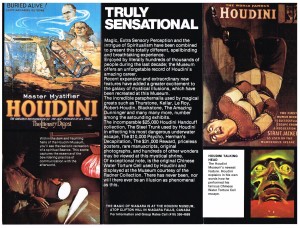 Houdini Museum 1980 Brochure (other side)