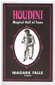 Houdini Museum Guide Book Cover