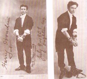 1903 Handcuff Photos from Original H Scrapbook