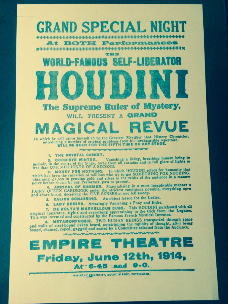 JUNE 12 1914 EMPIRE THEATRE NOTTINGHAM